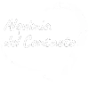 Alquimia del Contacto, logotipo con corazón blanco